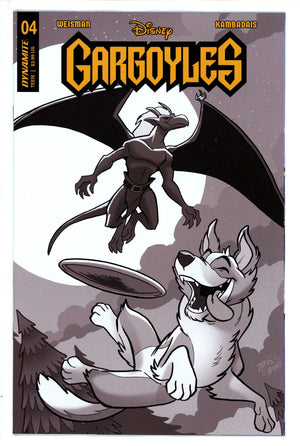 Gargoyles 4 Fleecs B&W Incentive Variant (2023)