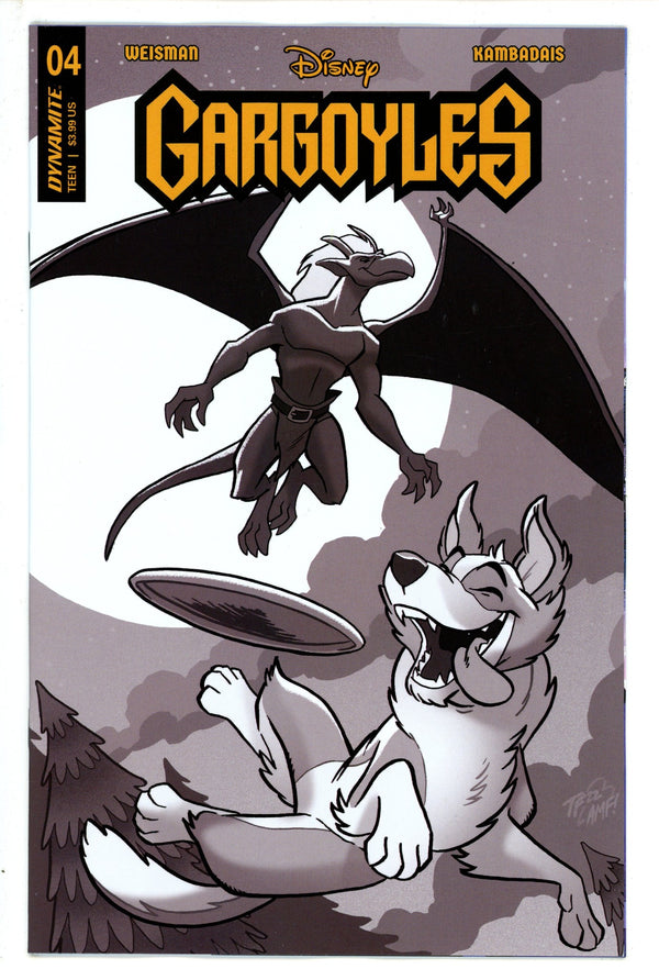 Gargoyles 4 Fleecs B&W Incentive Variant (2023)