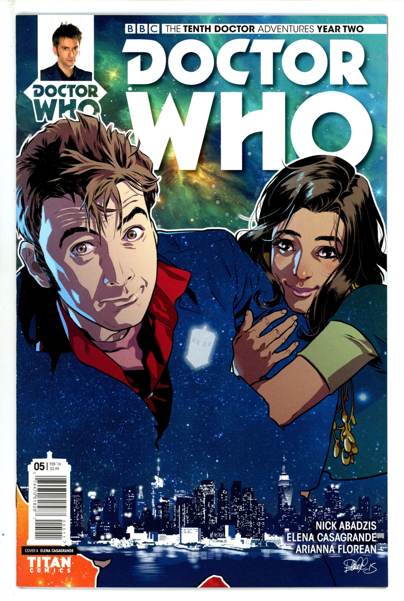 Doctor Who : The Tenth Doctor Adventures Year Two 5 (2016)