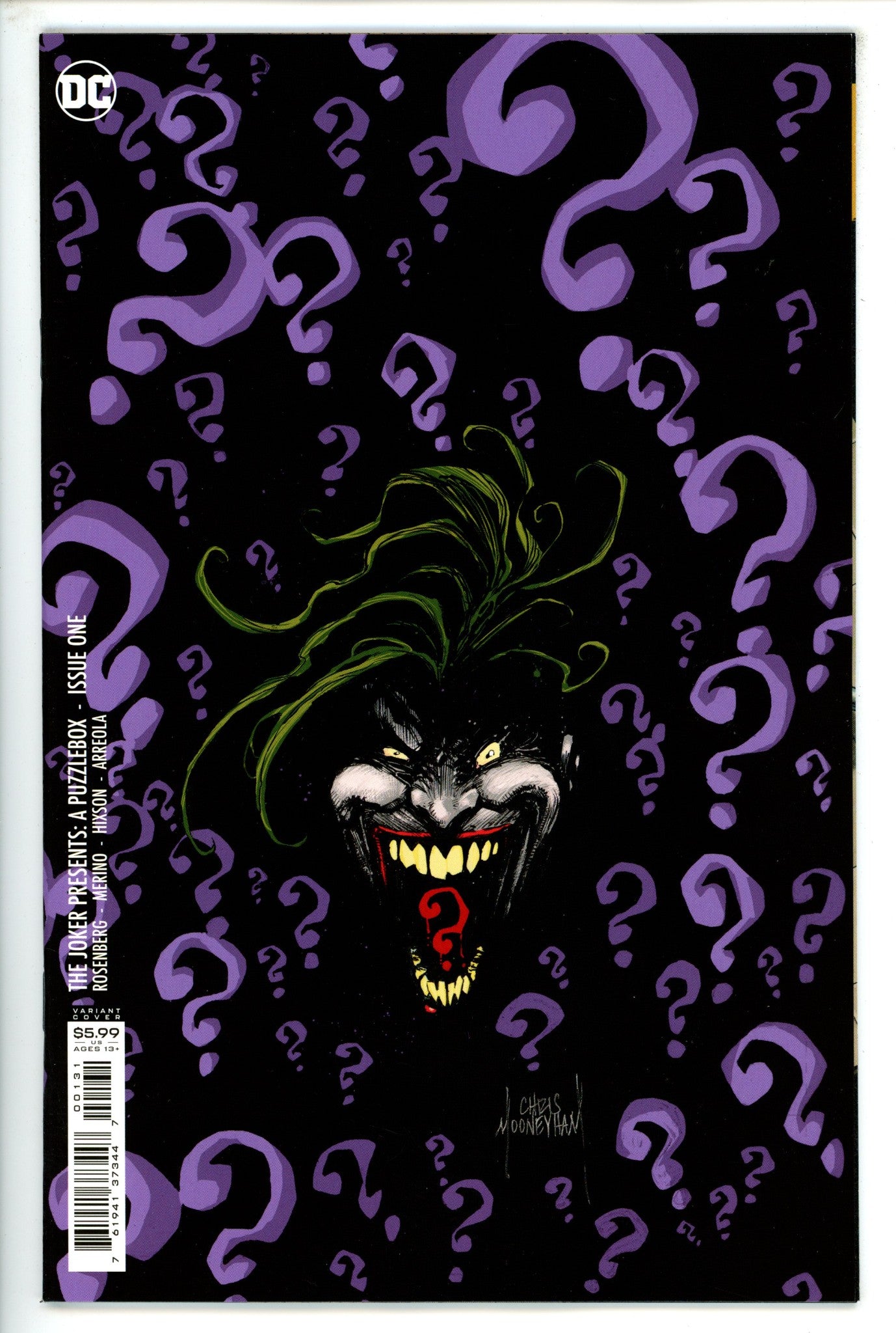Joker Presents a Puzzlebox 1 Mooneyham Variant (2021)