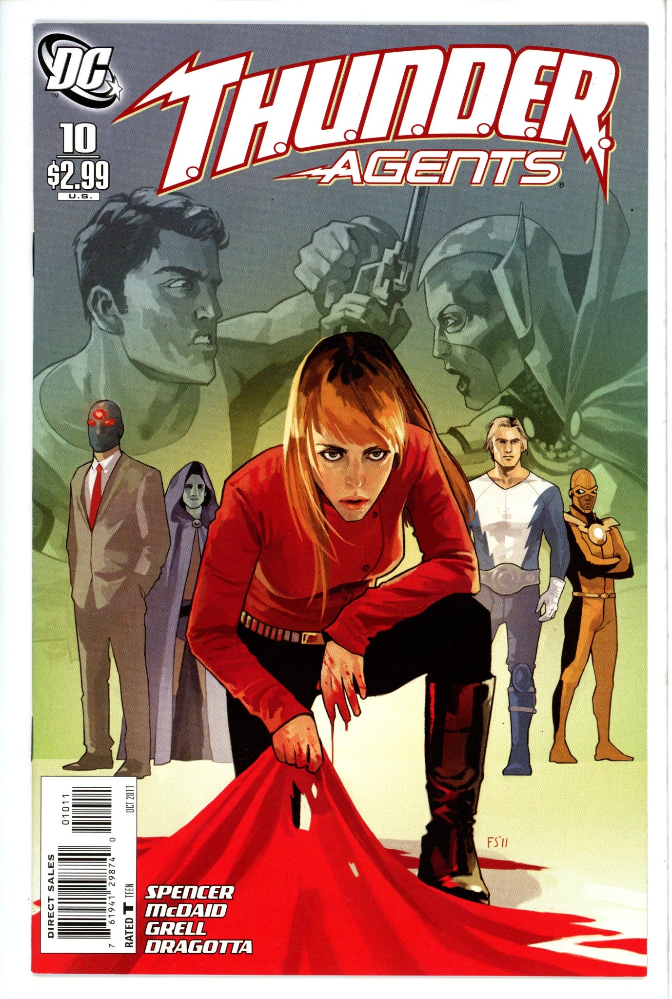 T.H.U.N.D.E.R. Agents Vol 3 10-DC-CaptCan Comics Inc