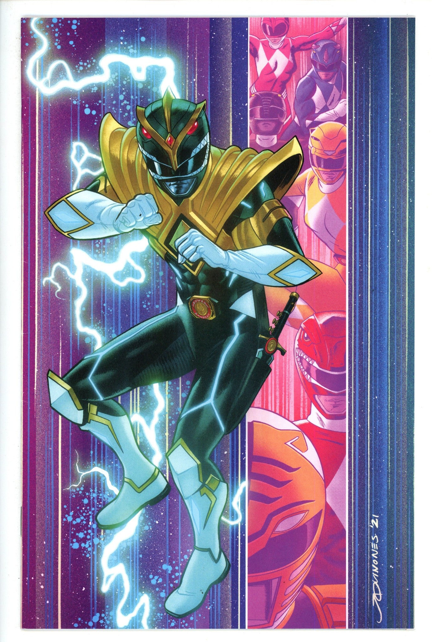 Mighty Morphin 9 Quinones Virgin Variant