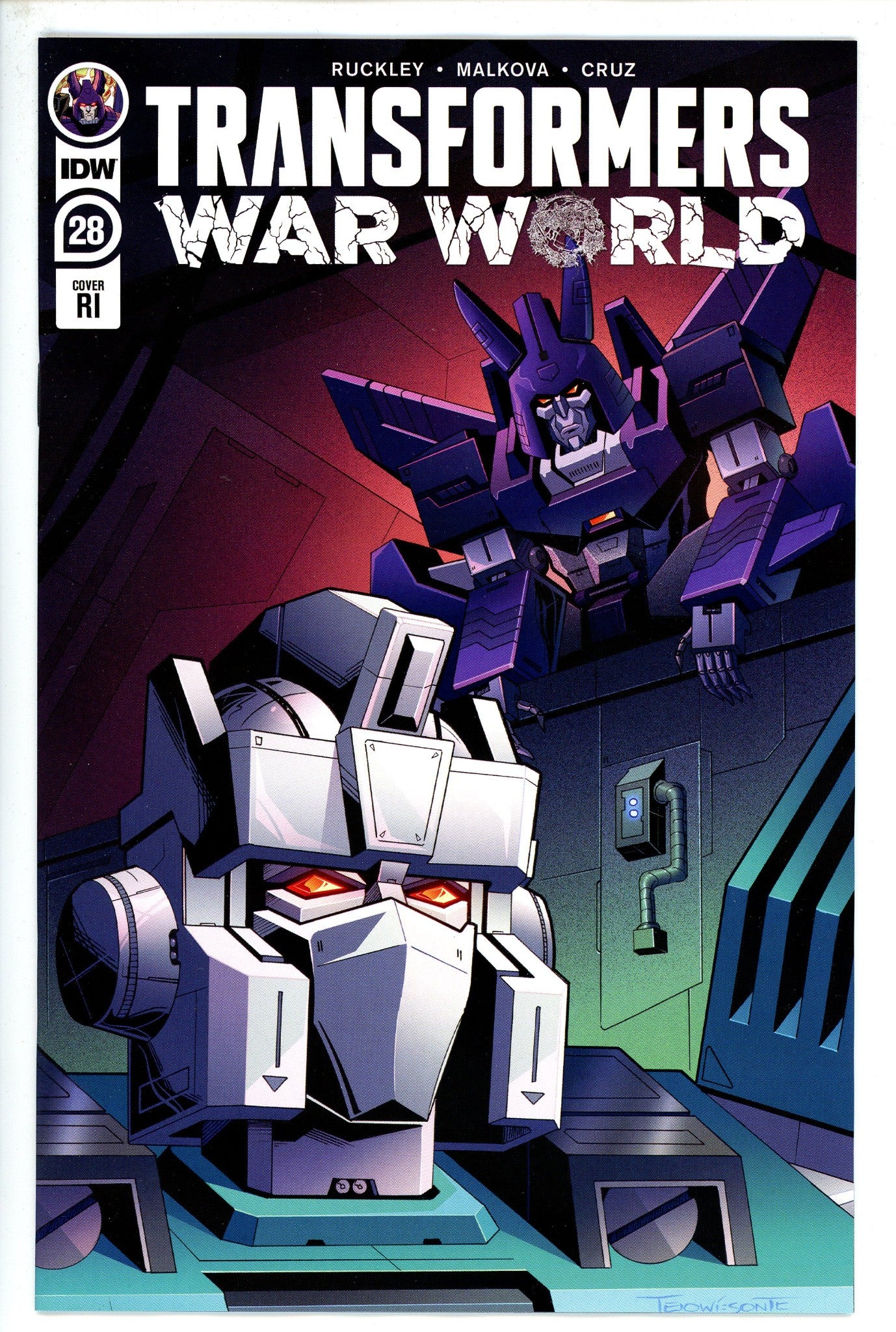 Transformers 28 Deer Variant-IDW-CaptCan Comics Inc