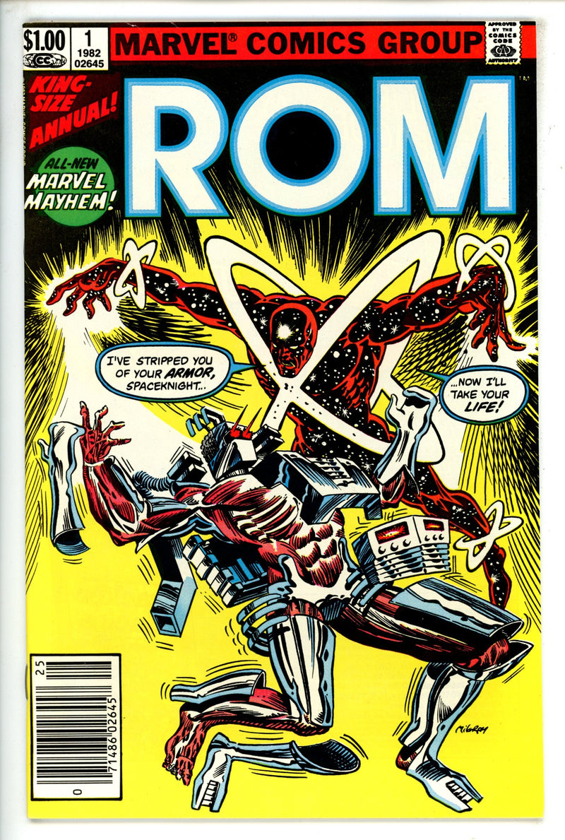 ROM Annual 1 Newsstand NM- (1982)