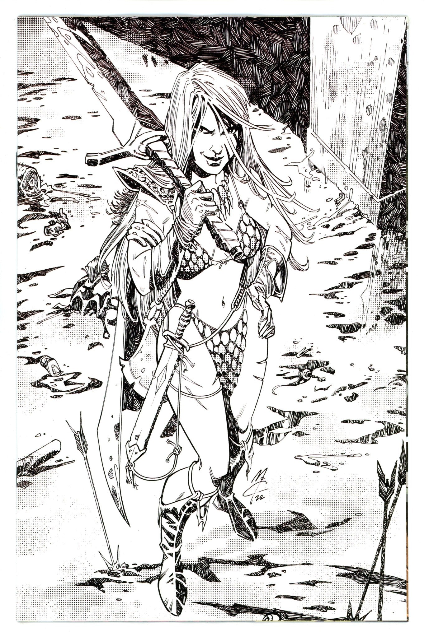Immortal Red Sonja 3 McCreary Variant