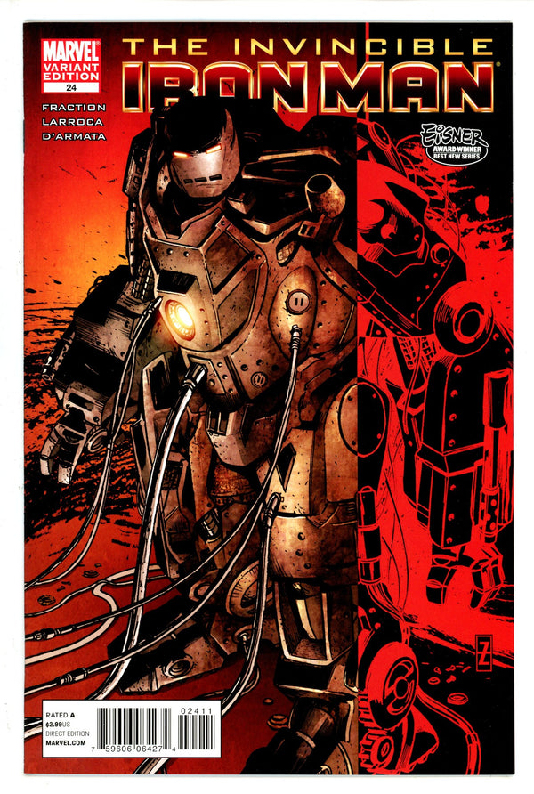 Invincible Iron Man Vol 1 24 Zircher Variant
