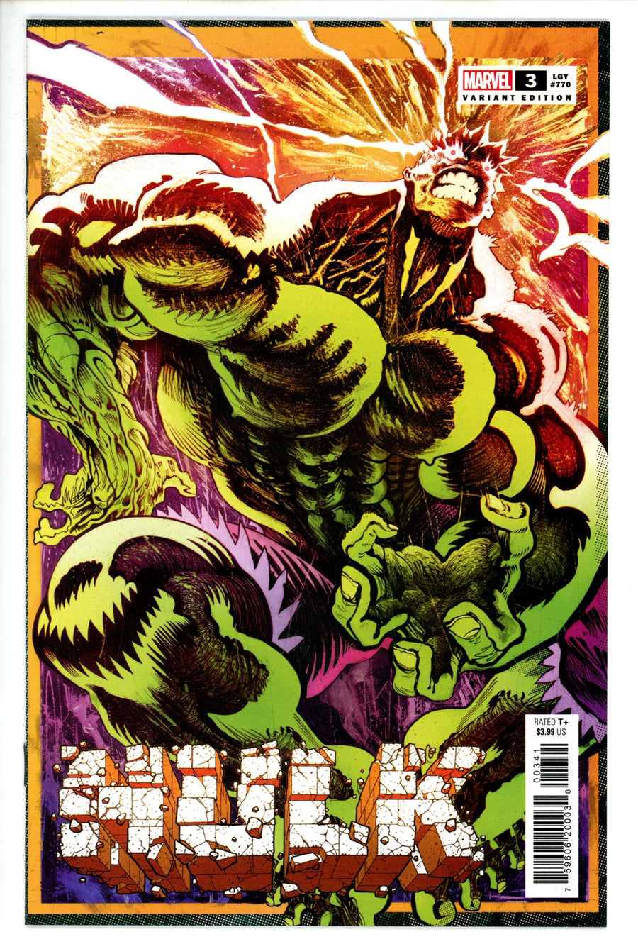 Hulk Vol 4 3 Moore Variant NM-