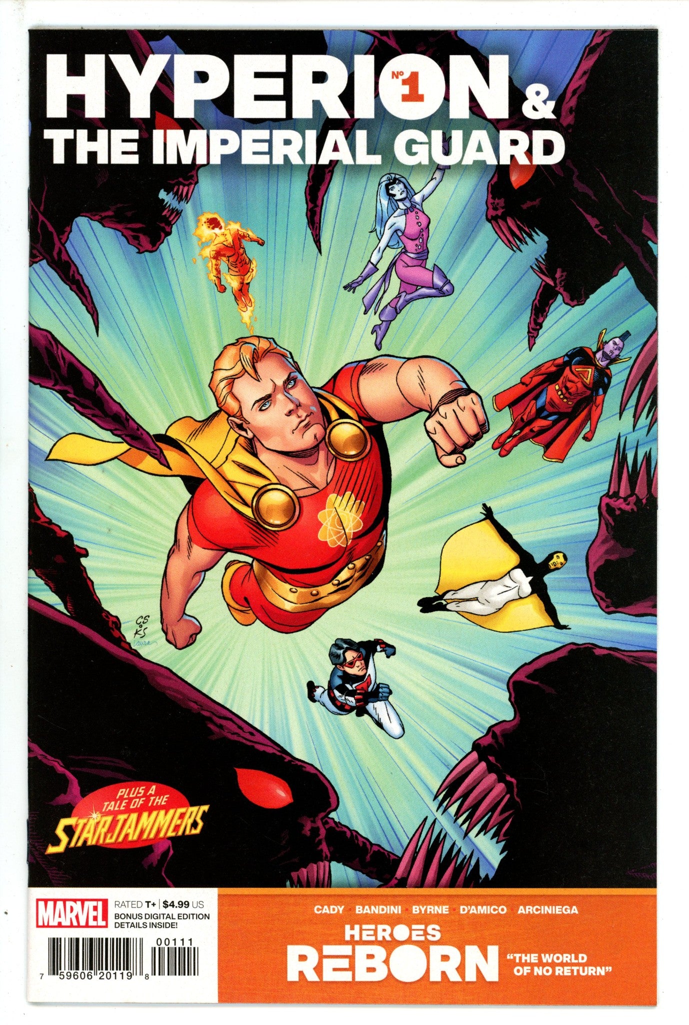 Heroes Reborn Hyperion and Imperial Guard 1 (2021)