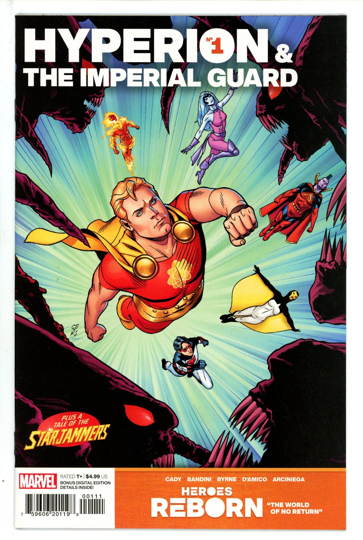 Heroes Reborn Hyperion and Imperial Guard #1 Marvel | CaptCan Comics ...