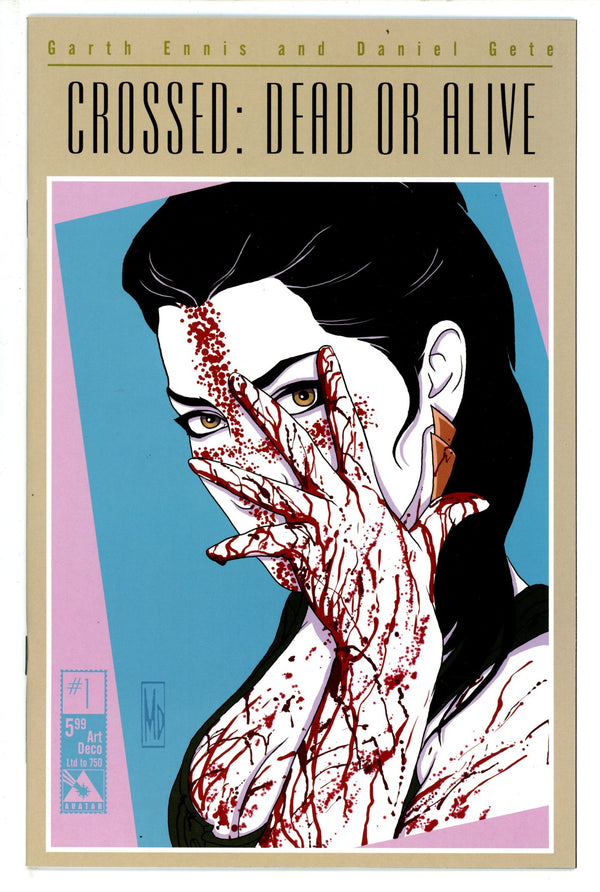 Crossed: Dead or Alive 1 Art Deco Variant NM (2014)