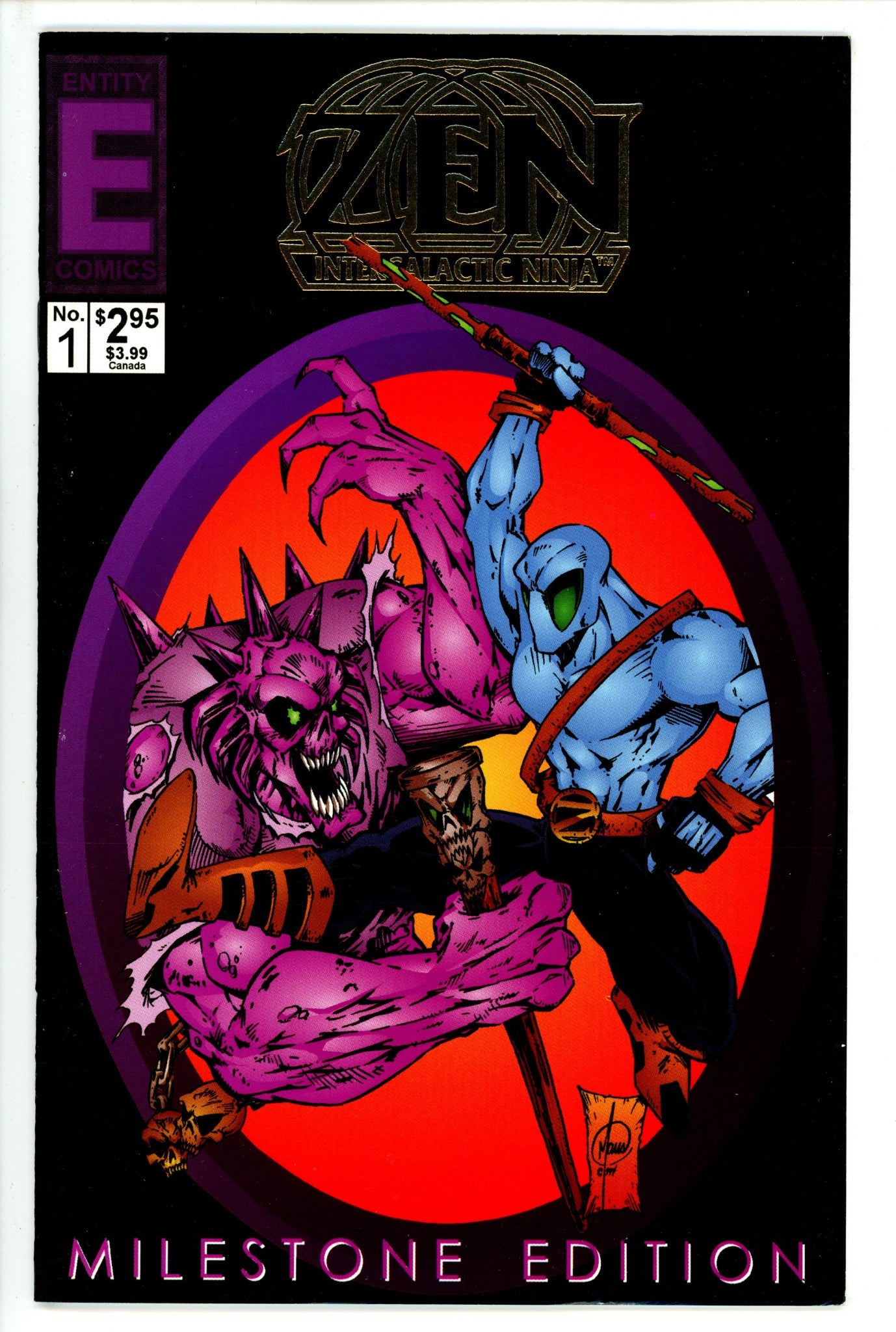 Zen Intergalactic Ninja: Milestone Edition 1 (1994)