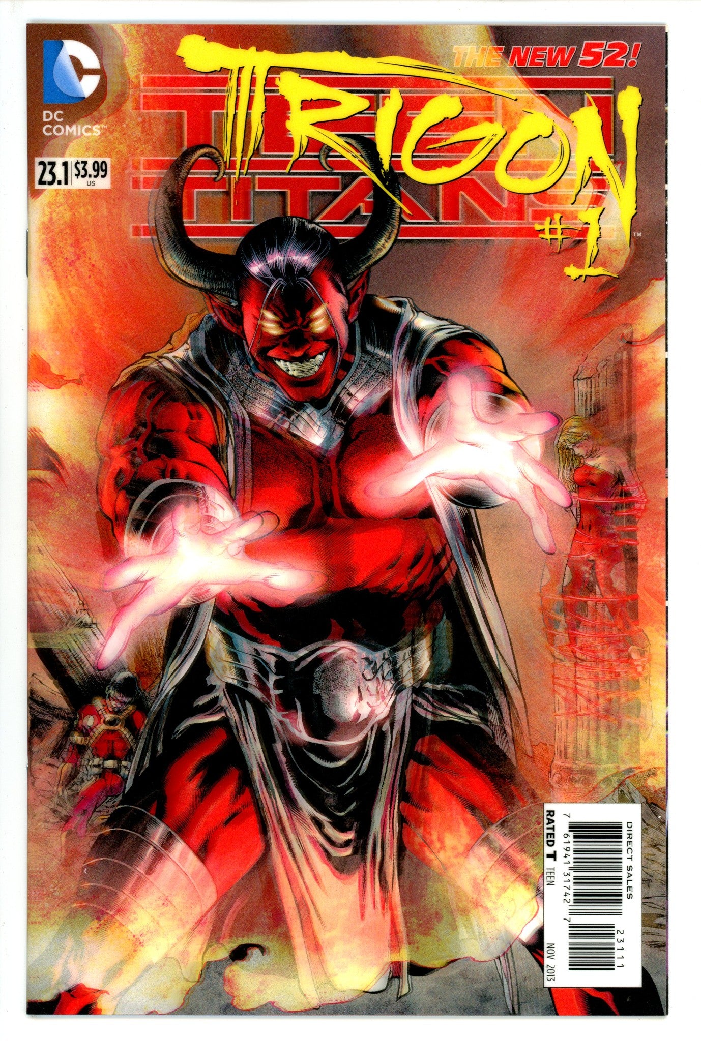 Teen Titans 23.1 3-D Motion Cover (2013)