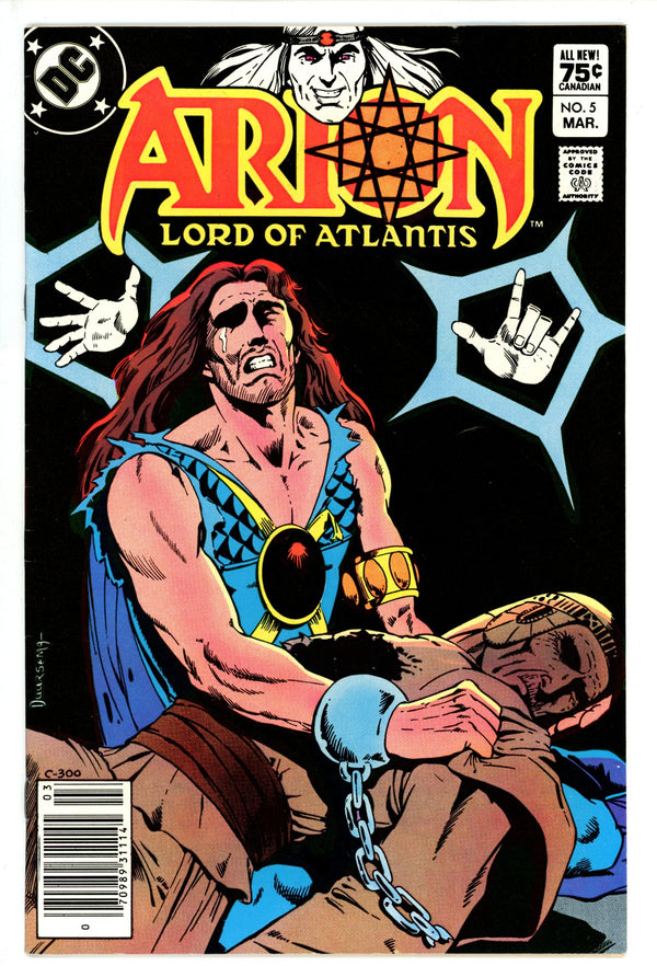 Arion, Lord of Atlantis 5 Canadian Variant VF (1983)