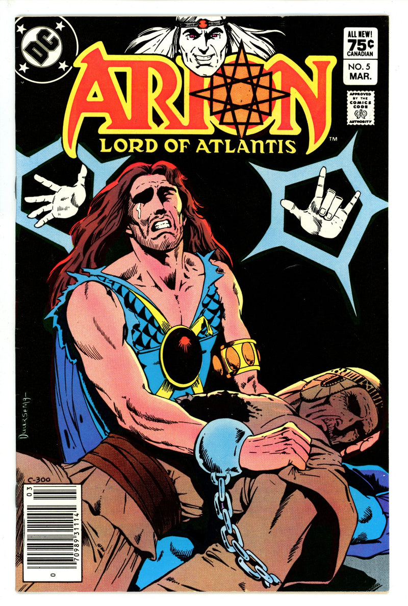 Arion, Lord of Atlantis 5 Canadian Variant VF (1983)