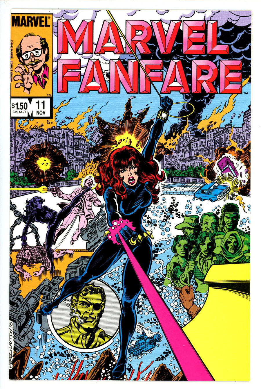 Marvel Fanfare Vol 1 11 NM+