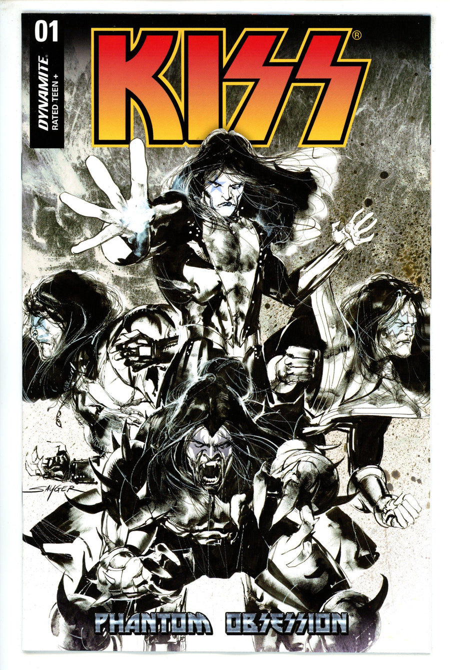 Kiss Phantom Obsession 1 Sayger Variant (2021)