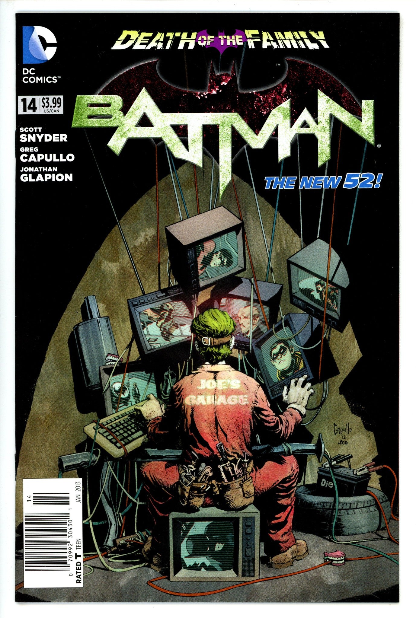 Batman Vol 2 14 Newsstand NM-