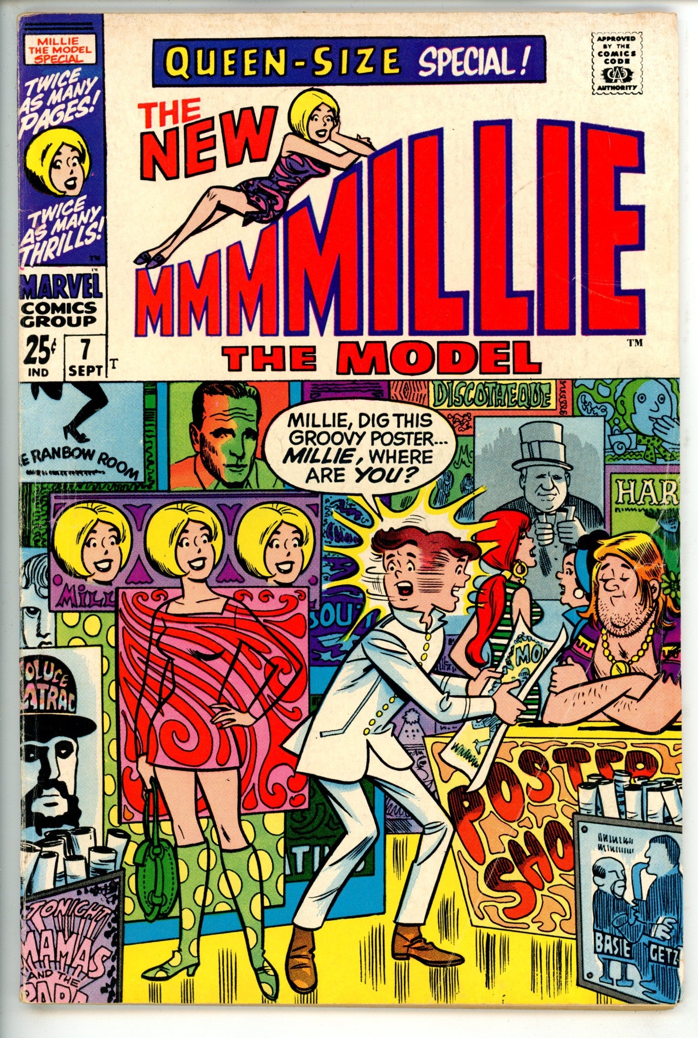 Millie the Model Annual 7 VG/FN