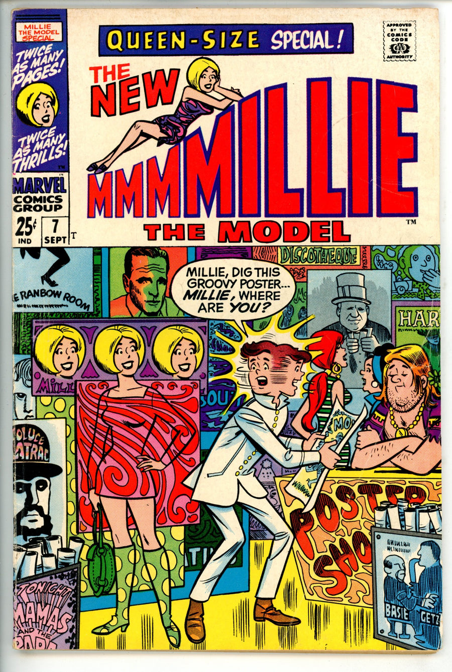 Millie the Model Annual 7 VG/FN