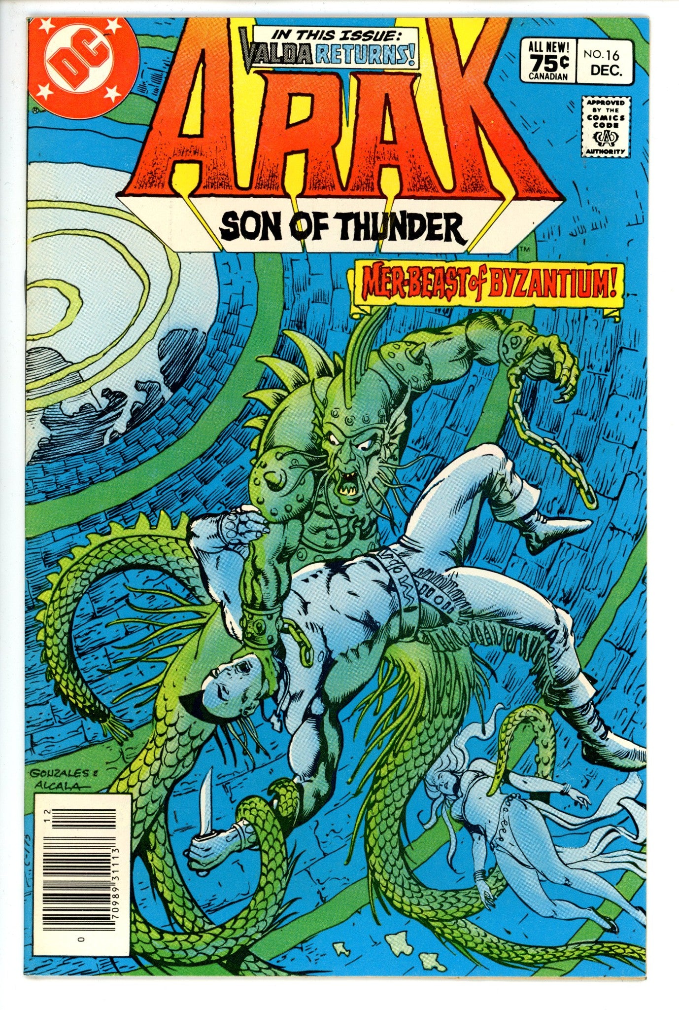 Arak / Son of Thunder 16 Canadian VF+