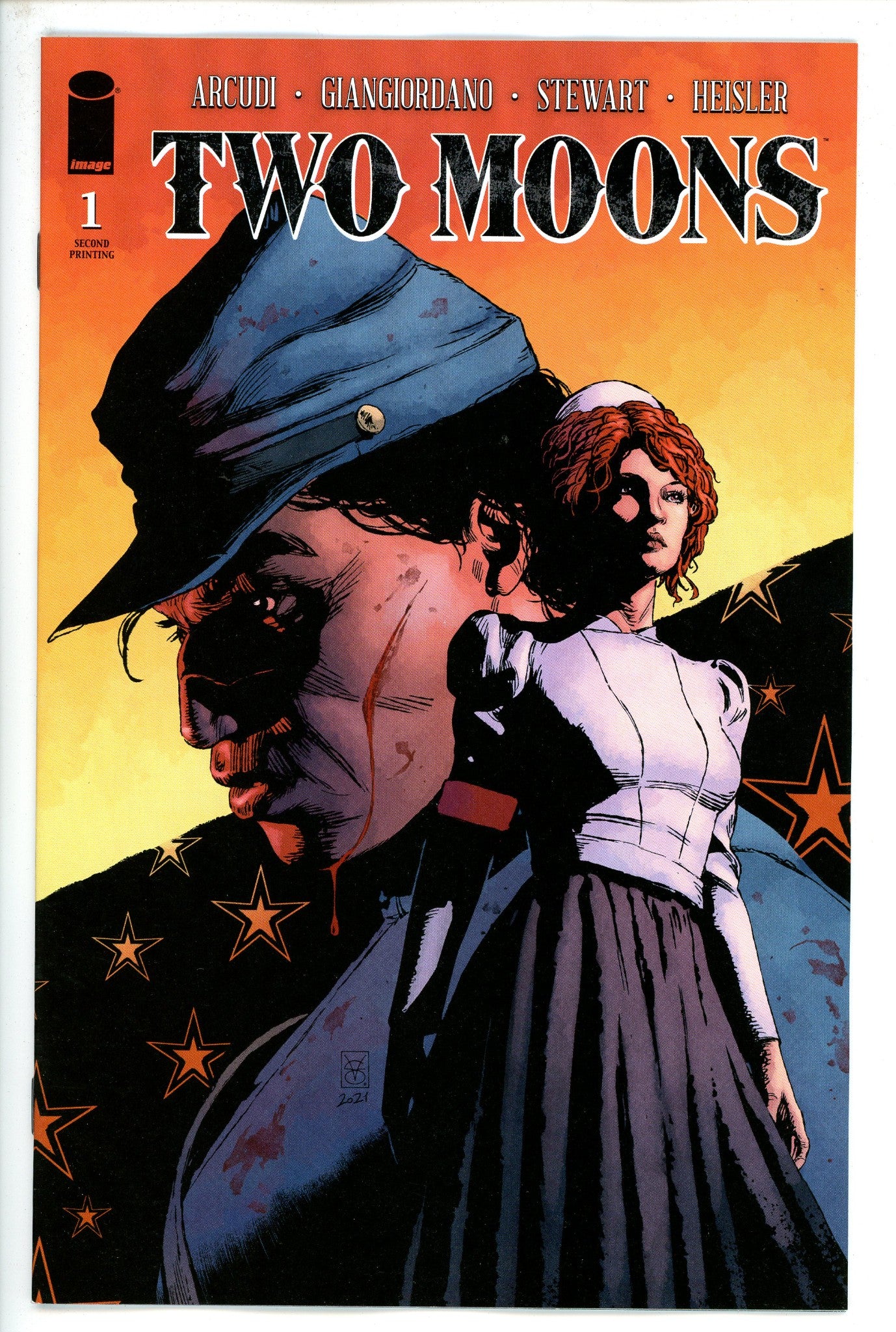 Two Moons 1 2nd Print-Image-CaptCan Comics Inc