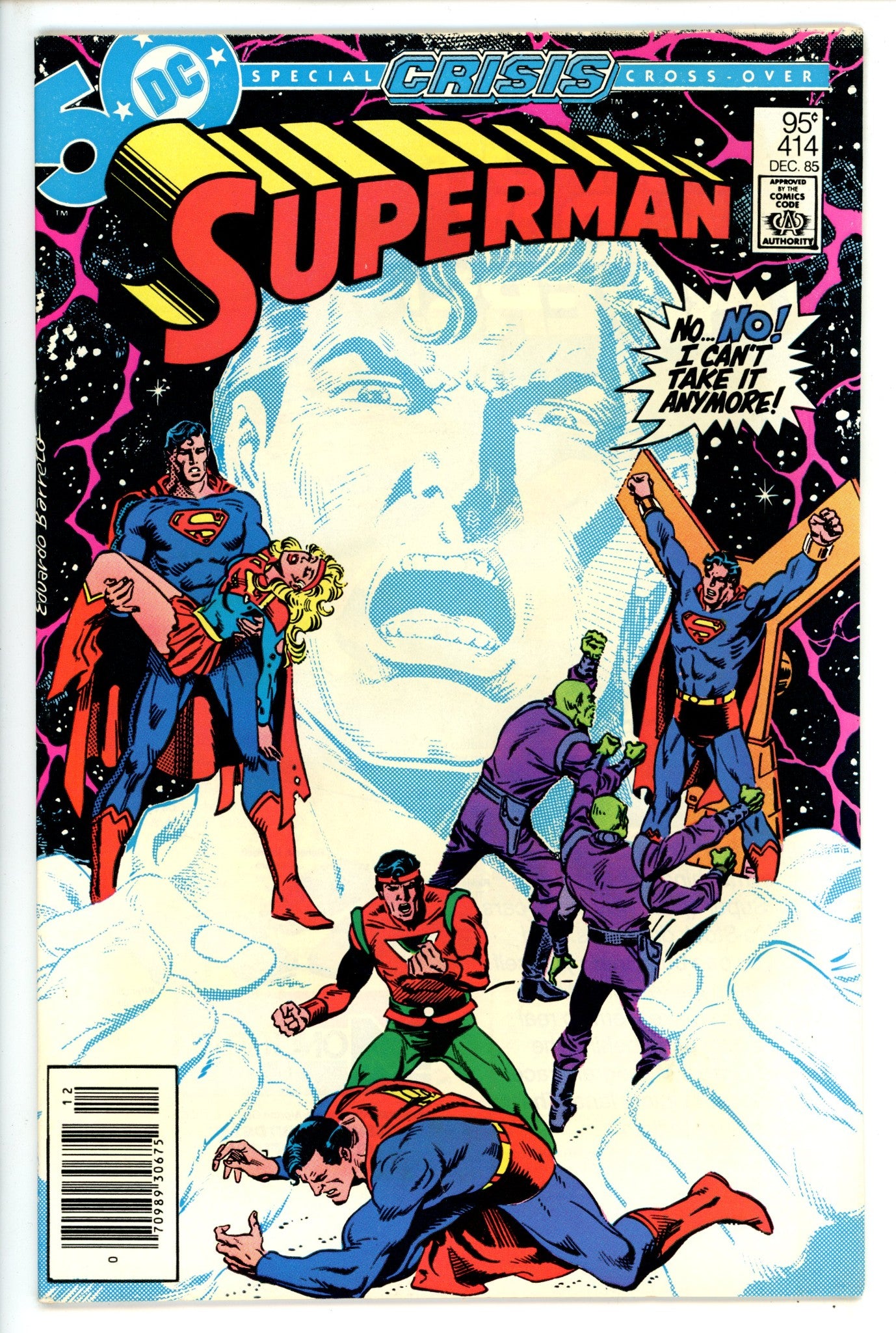 Superman Vol 1 414 Canadian VF+