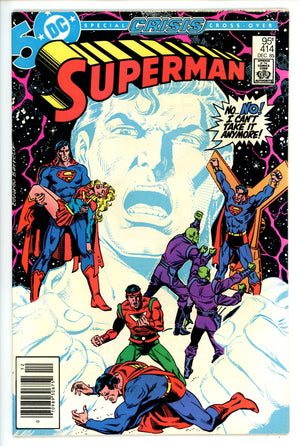 Superman Vol 1 414 Canadian VF+