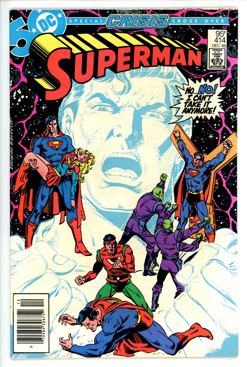 Superman Vol 1 414 Canadian VF+