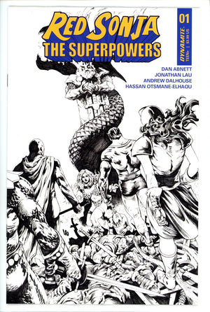 Red Sonja the Superpowers 1 Lau Variant (2021)