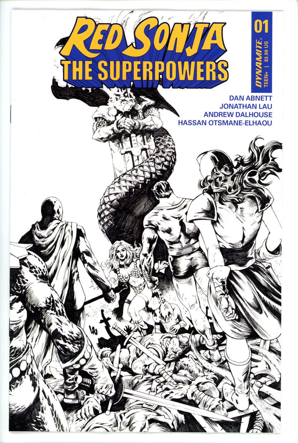 Red Sonja the Superpowers 1 Lau Variant (2021)