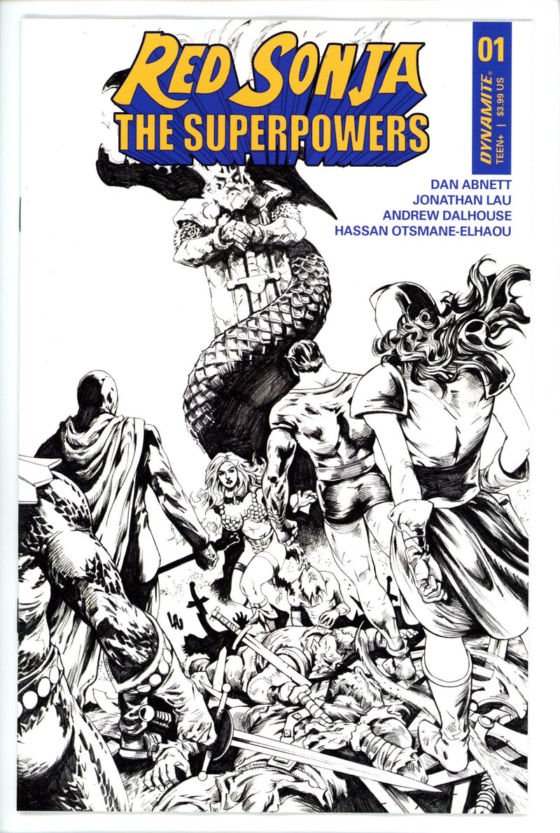 Red Sonja the Superpowers 1 Lau Variant-Dynamite-CaptCan Comics Inc