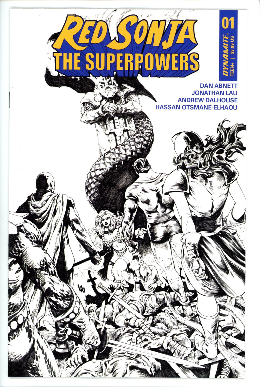 Red Sonja the Superpowers 1 Lau Variant-Dynamite-CaptCan Comics Inc
