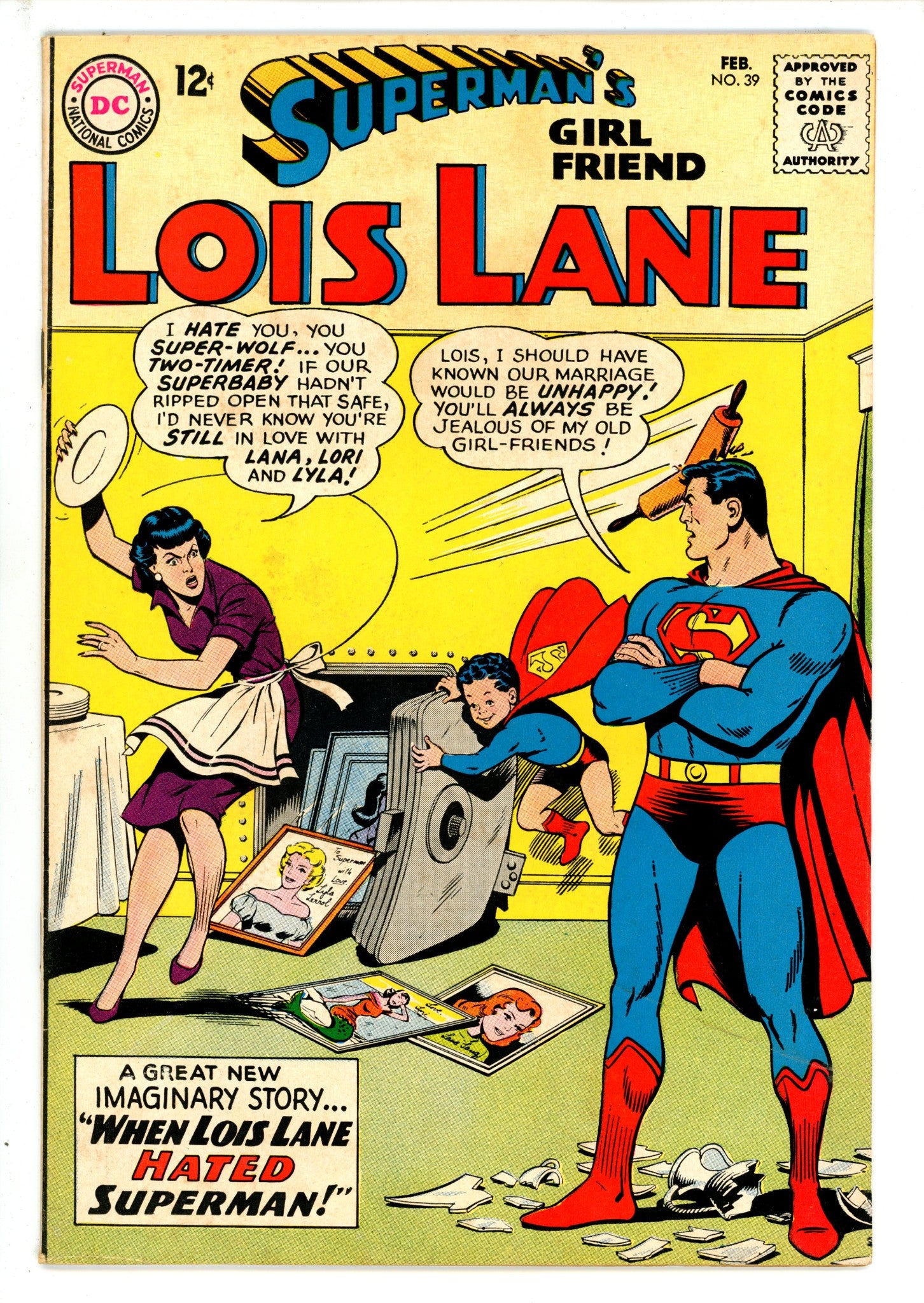 Superman's Girl Friend, Lois Lane 39 FN+ (1962)