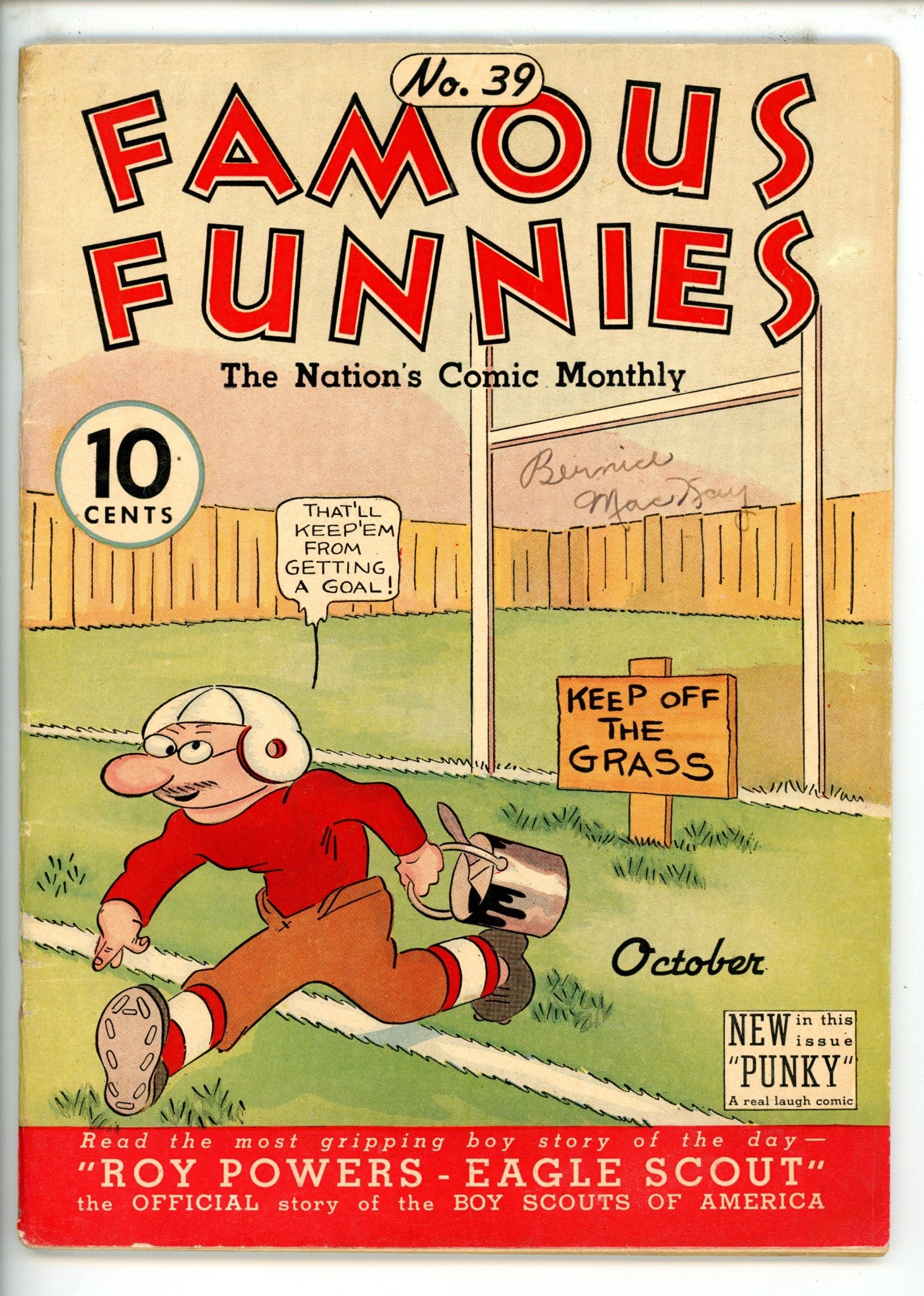 Famous Funnies 39 VG/FN