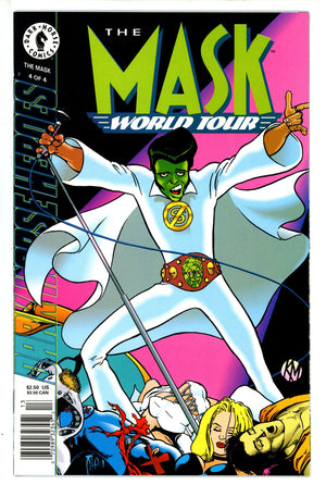 The Mask 13 Newsstand VF+ (1997)