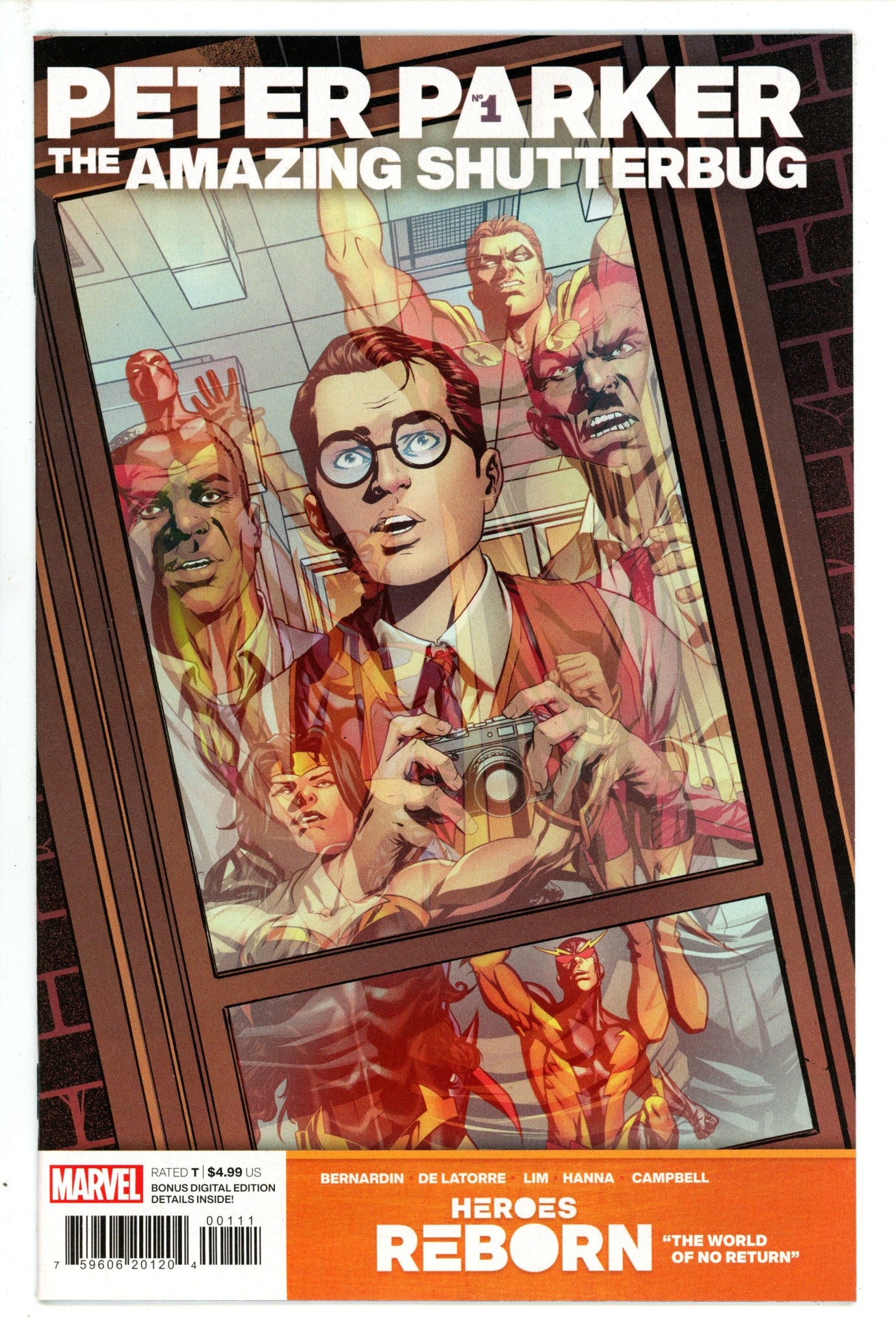 Heroes Reborn Peter Parker Amazing Shutterbug 1 (2021)