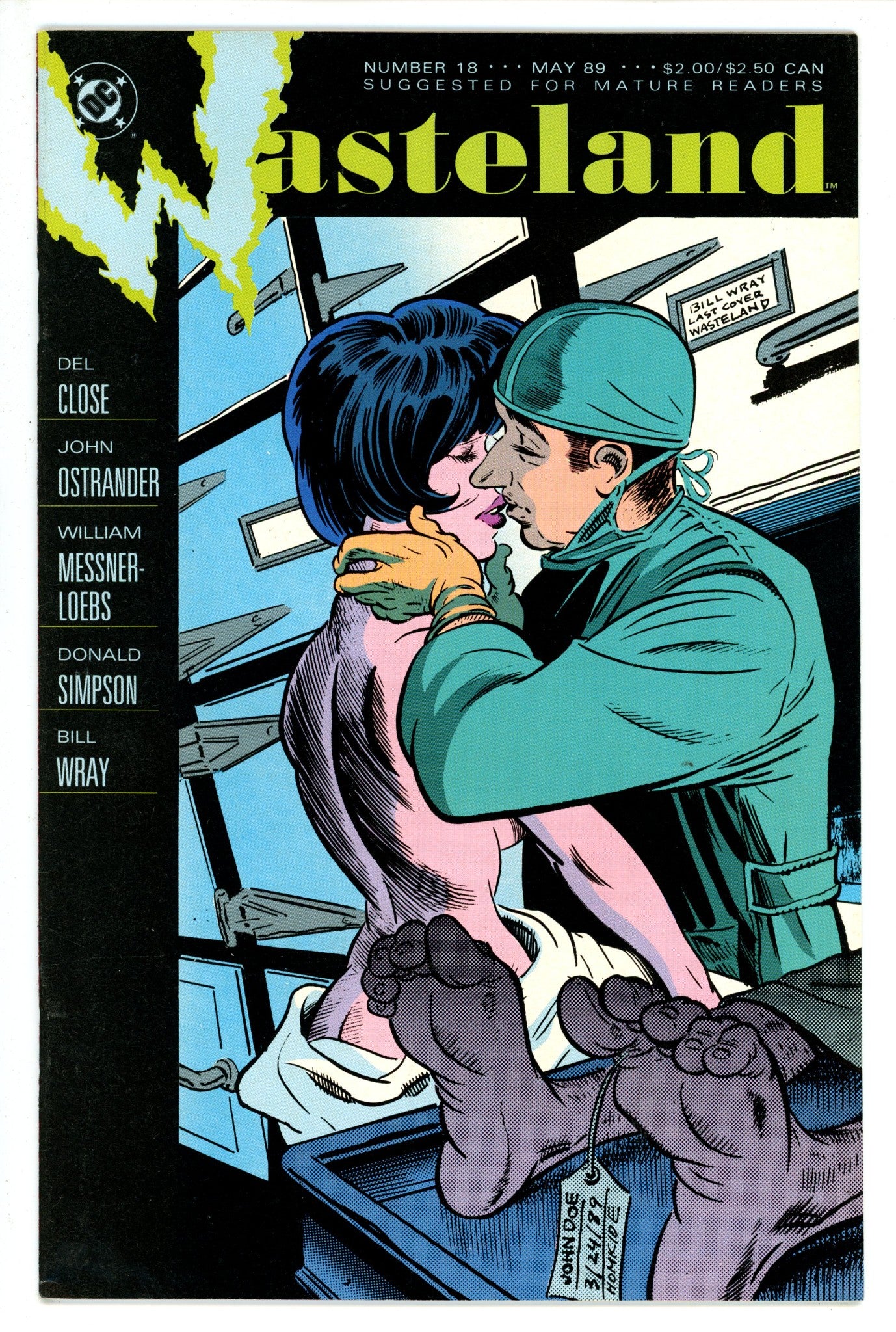 Wasteland 18 FN/VF (1989)