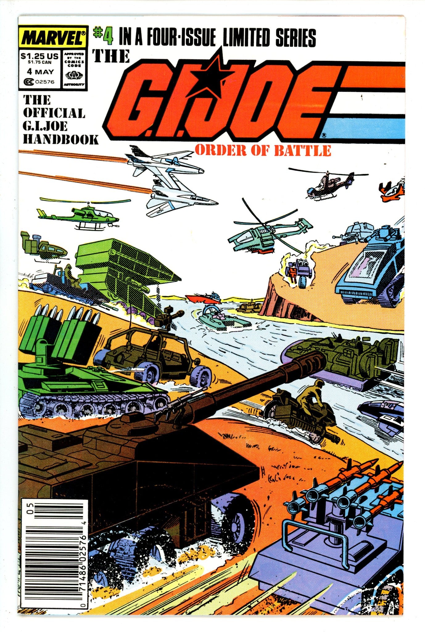 The G.I. Joe Order of Battle 4 Newsstand (1987)