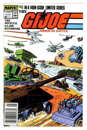 The G.I. Joe Order of Battle 4 Newsstand (1987)