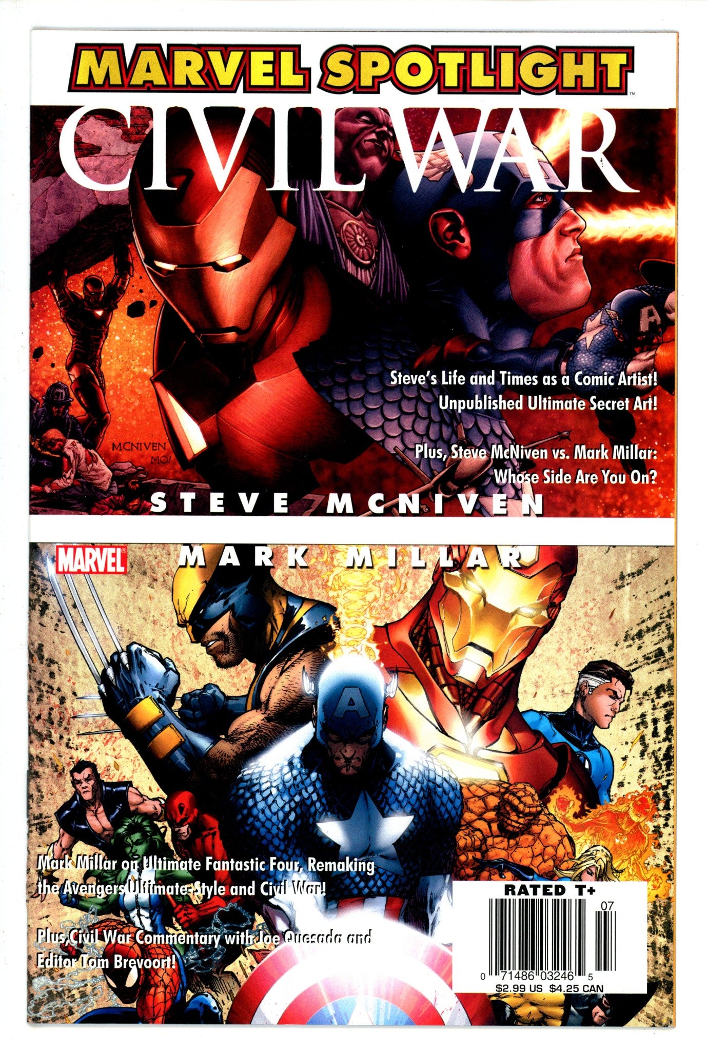 Marvel Spotlight Vol 3 6 Newsstand VF+ (2006)