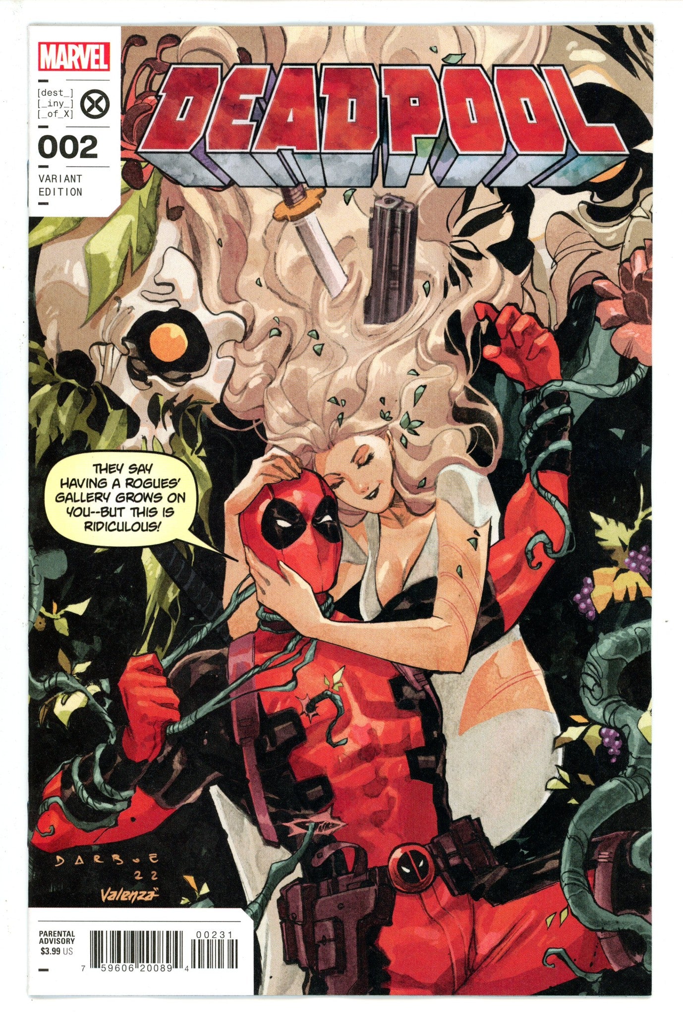 Deadpool Vol 8 2 Darboe Incentive Variant NM- (2022)