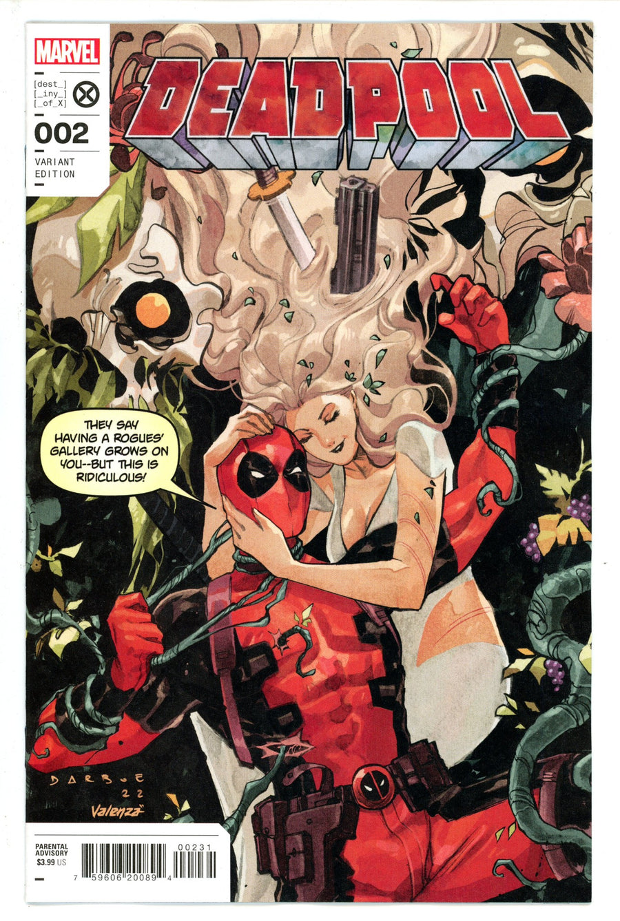 Deadpool Vol 8 2 Darboe Incentive Variant NM- (2022)