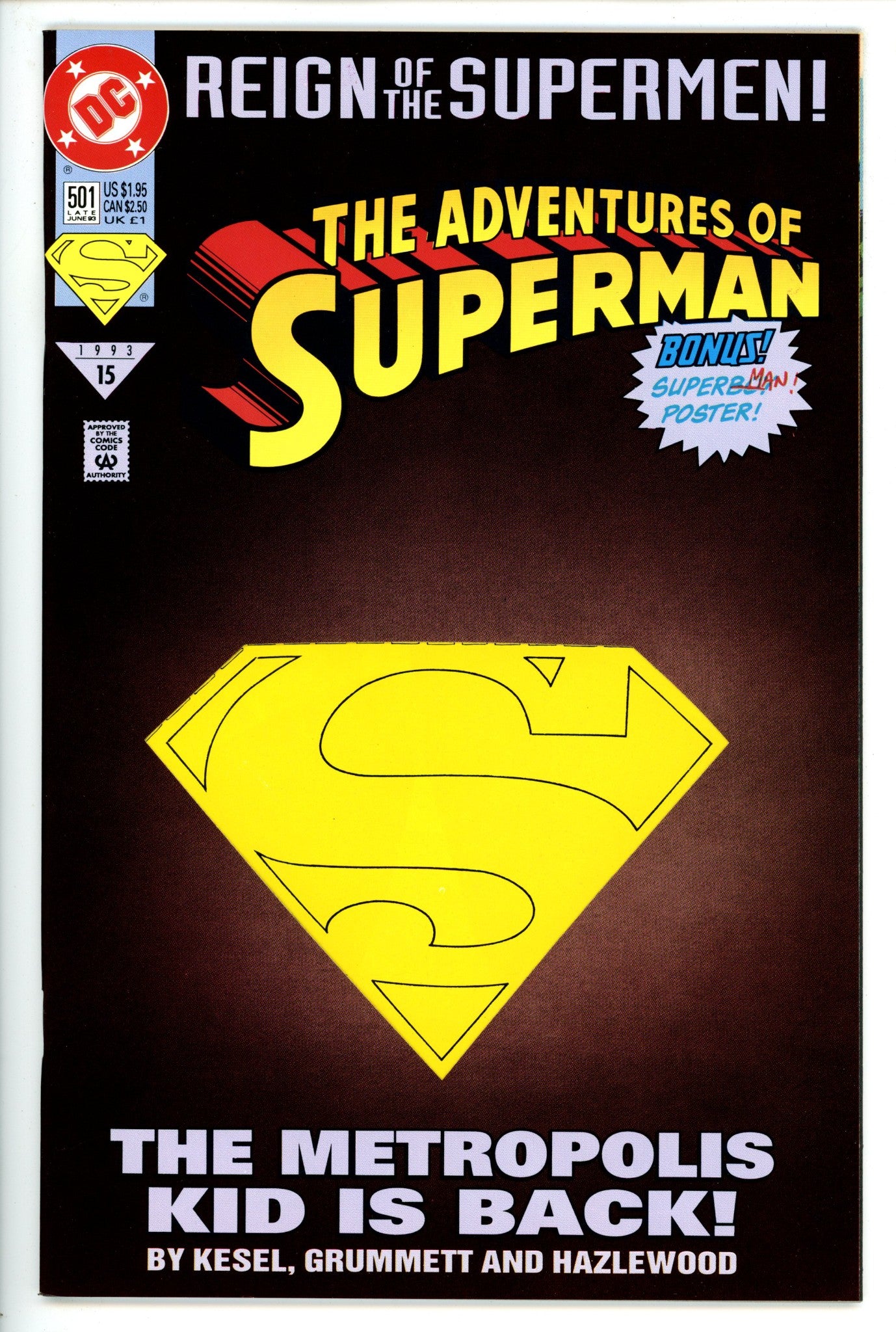 Adventures of Superman Vol 1 501 Collector's Edition
