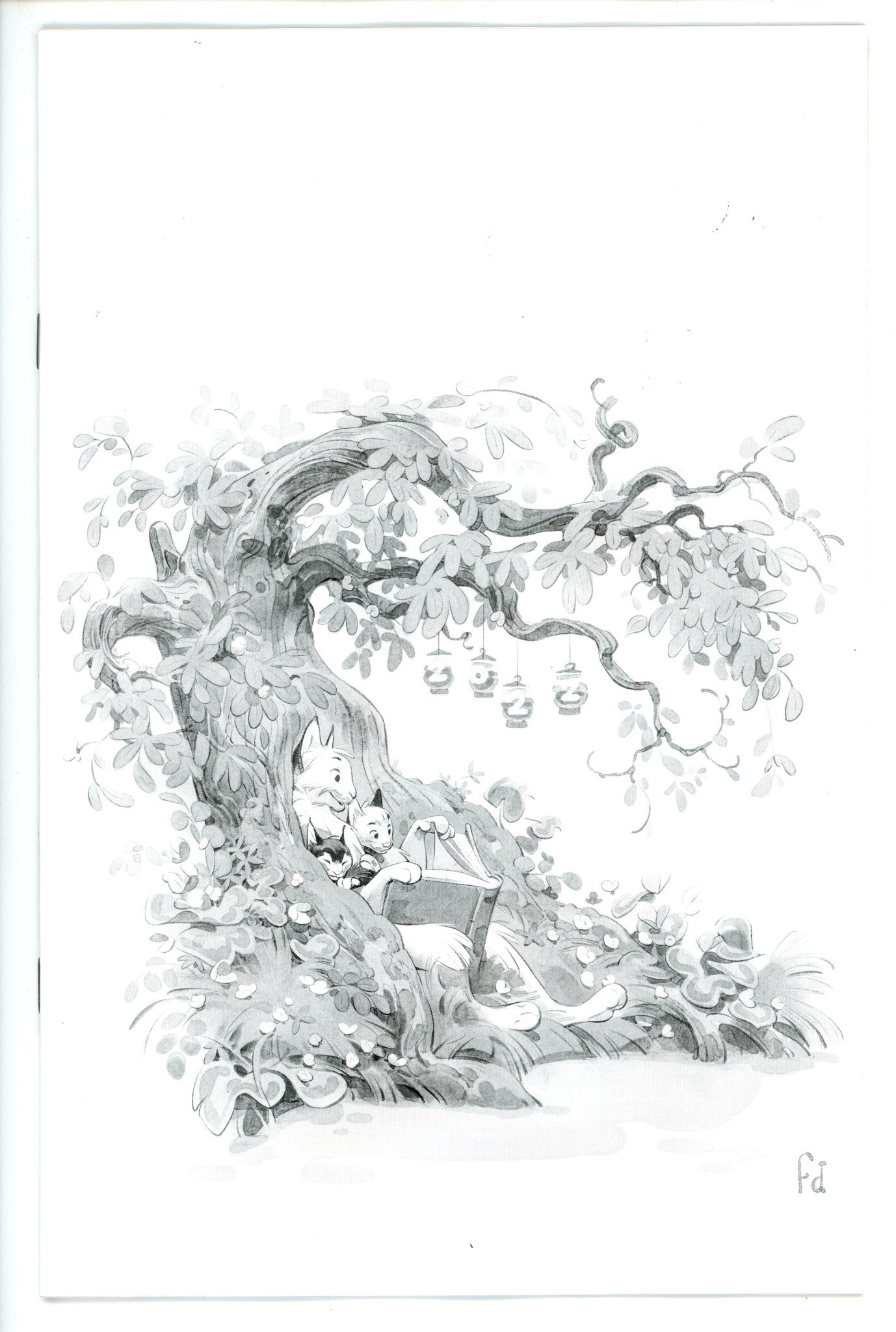 Animal Castle 5 Delep B&W Variant NM-