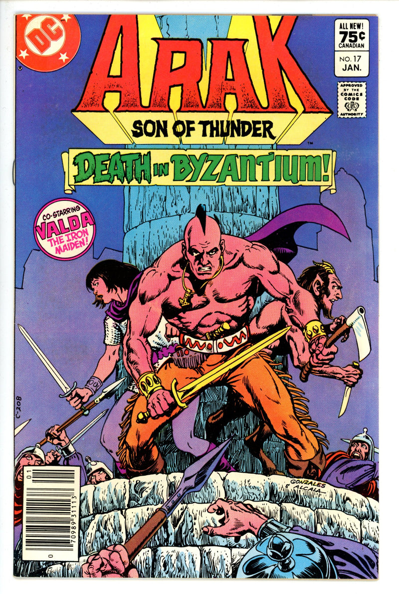 Arak / Son of Thunder 17 Canadian VF/NM
