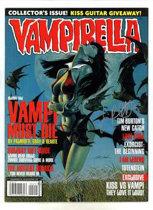 Vampirella Comics Magazine 2 Signed Palmiotti & Beck NM-