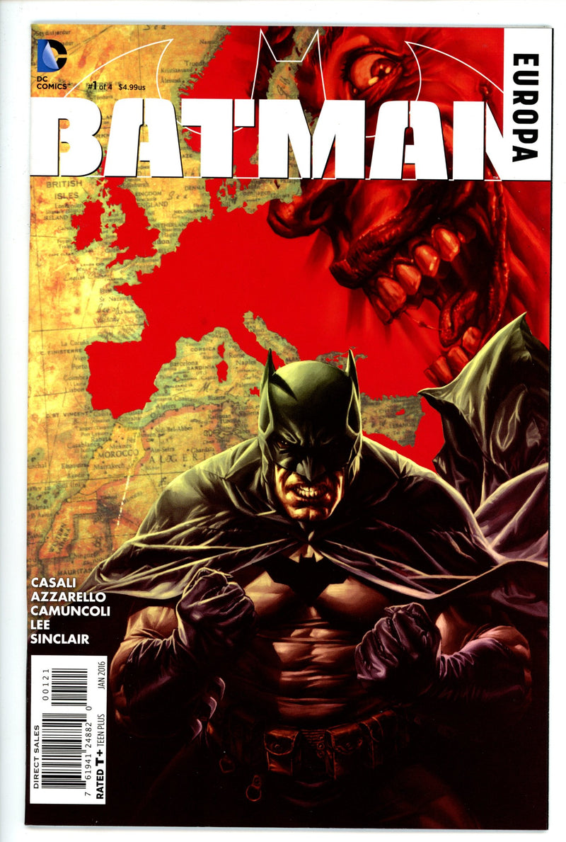 Batman: Europa 1 Bermejo Variant