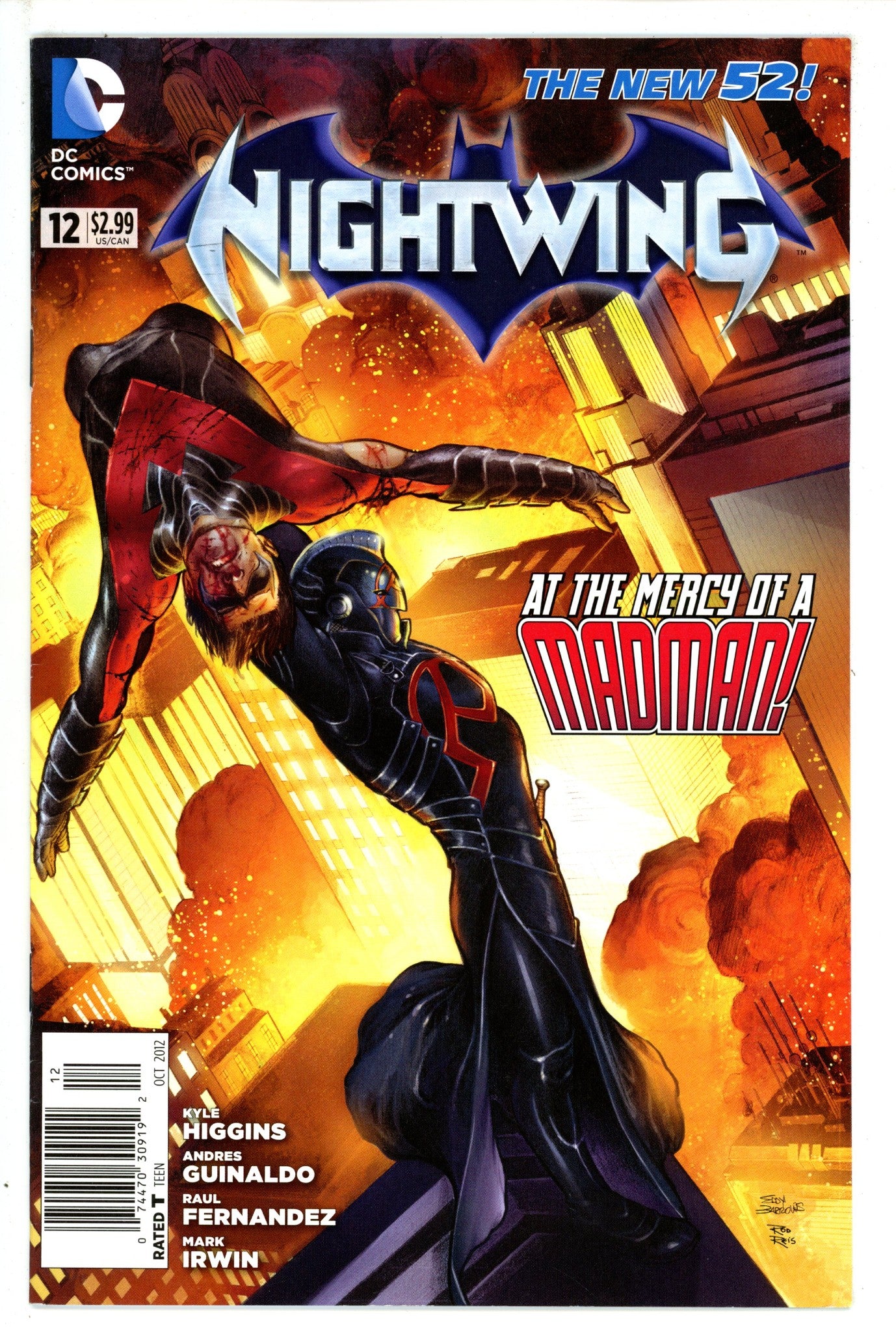 Nightwing Vol 3 12 Newsstand VF- (2012)