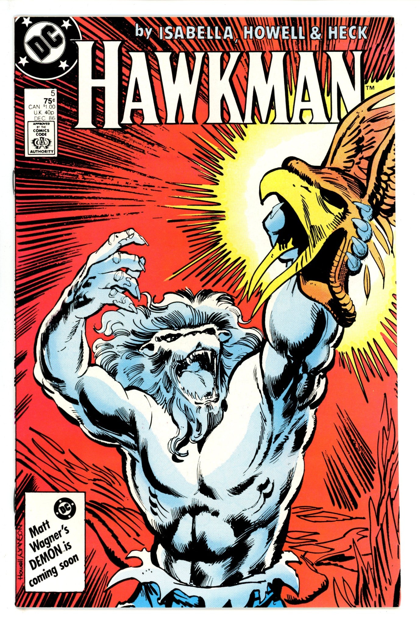 Hawkman Vol 2 5 (1986)