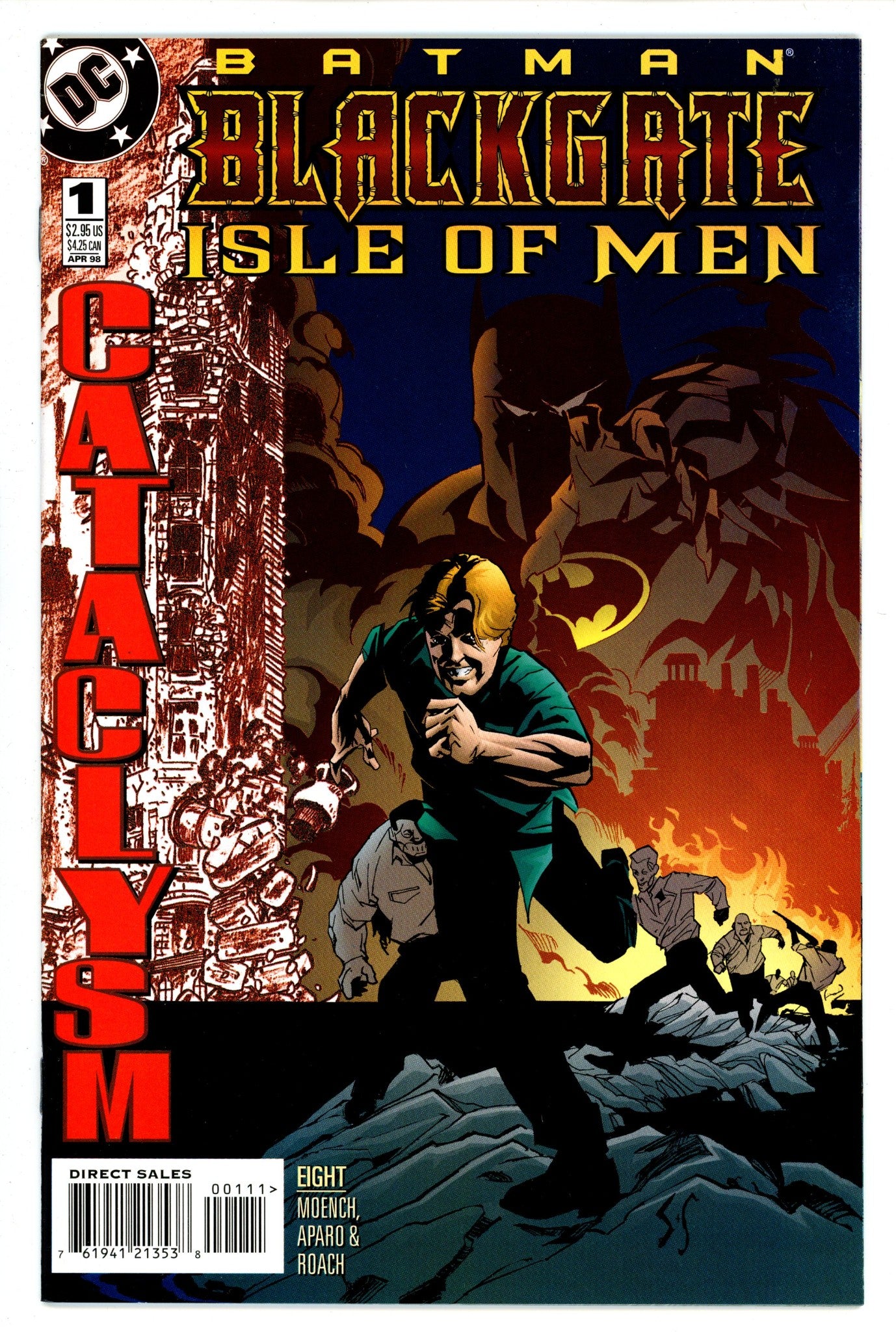 Batman: Blackgate - Isle of Men 1 Direct Sales (1998)